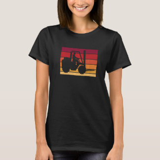 Vintage Retro Forklift Driver Premium T-Shirt