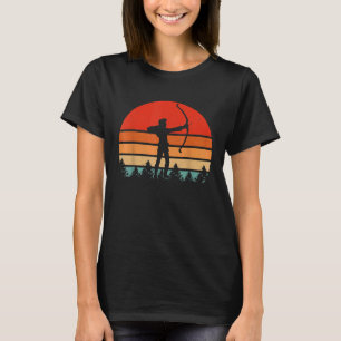 Vintage Retro Funny Archery For Men Women T-Shirt