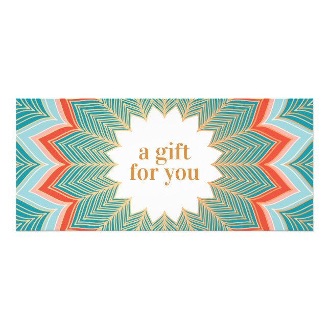 Vintage Retro Gift Certificate (Front)