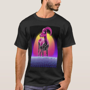 Vintage Retro Goat Farmer Breeder Farming T-Shirt