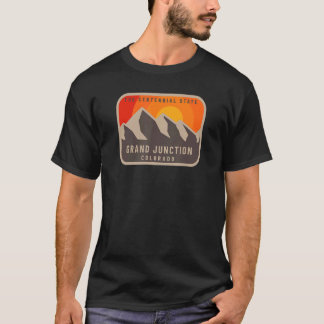 Vintage Retro GRAND JUNCTION COLORADO ROCKY MOUNTA T-Shirt