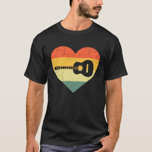 Vintage Retro Guitarist Guitar For Men Women 1 T-Shirt