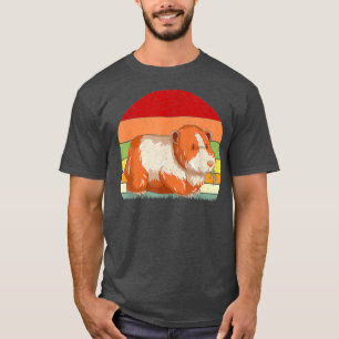 Vintage Retro Hamster Animal Lovers 70s 80s T-Shirt