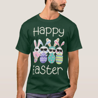 Vintage Retro Happy Easter  Hoppy Easter  T-Shirt