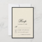Vintage Retro Ivory & Black Old Money Wedding