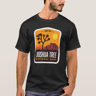 Vintage Retro Joshua Tree National Park Cactus T-Shirt