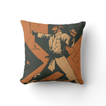 vintage retro karate
