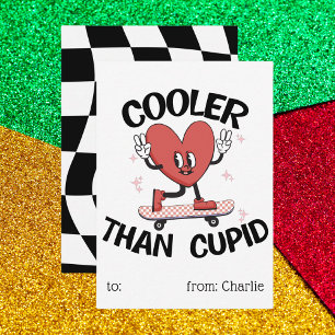 Vintage Retro Kid's Classroom Valentines Day Card