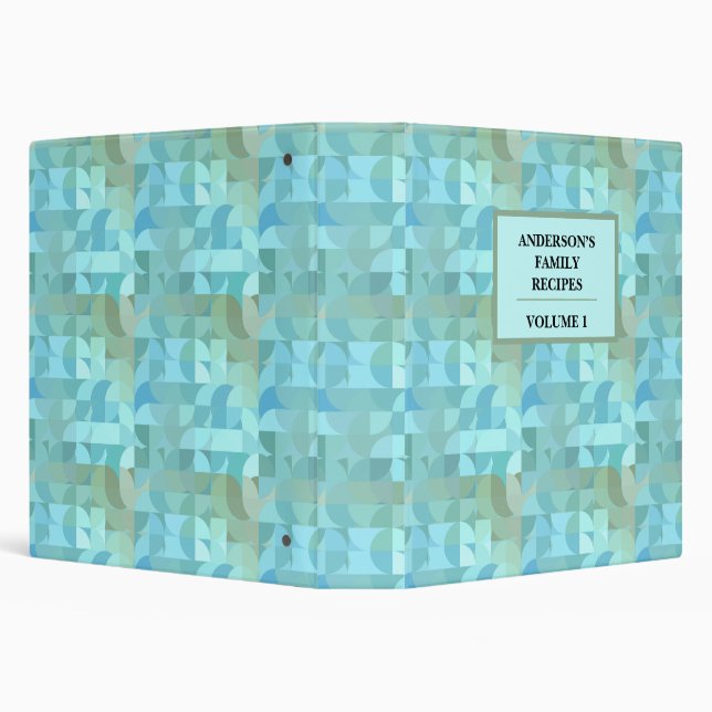 Vintage Retro kitchen family cookbook recipes  Binder (Background)