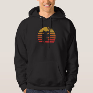 Vintage Retro Koala Love R Dad Mom Boy Girl Birth Hoodie