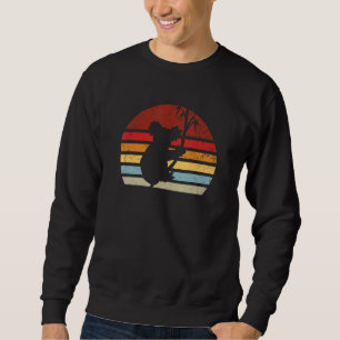 Vintage Retro Koala Love R Dad Mom, Boy Girl Birth Sweatshirt