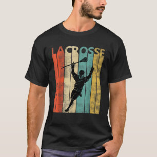 Vintage Retro Lacrosse Player gift Lacrosse Player T-Shirt