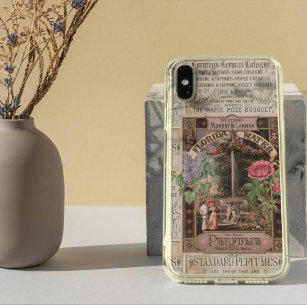 Vintage Retro Lilac Rose Perfume Soap Case-Mate iP Case-Mate iPhone Case