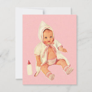 Vintage Retro Little Baby Shower Gift