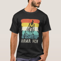Vintage Retro Mama Hen Cute Chicken Mom Mother