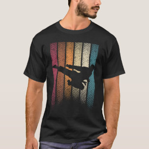 Vintage Retro Martial Arts T-Shirt