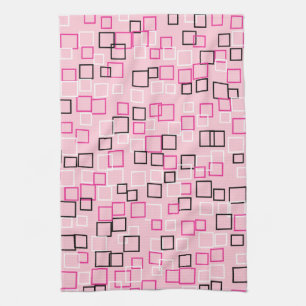Vintage Retro Mod Rose Cuisine serviette cadeau