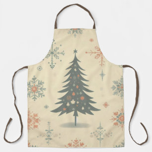 Vintage/Retro modern Christmas/winter Apron