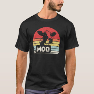 Vintage Retro Moo Cow T-Shirt