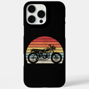 Vintage Retro Motorcycle iPhone 16 Pro Max Case
