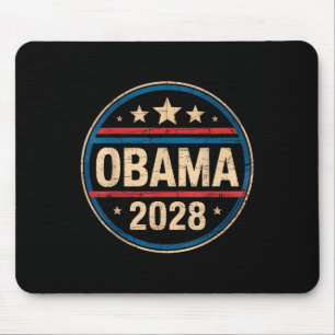 Vintage Retro Obama For President 2028 Mouse Pad
