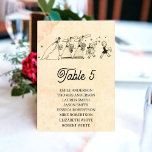Vintage Retro Old Bridesmaids Chic Rustic Wedding Table Number<br><div class="desc">This vintage retro comic-themed wedding invitation is suitable for a modern wedding. The old minimalist design features Vintage Retro Old Bridesmaids Chic Rustic Wedding Table Number</div>