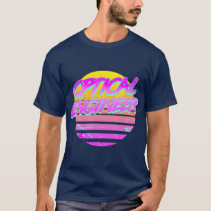 Vintage Retro Optical Engineer T-Shirt