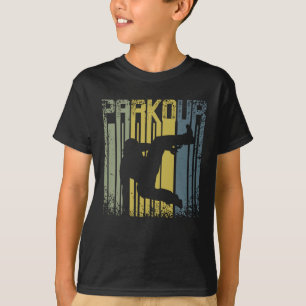 Vintage Retro Parkour Freerunning T-Shirt