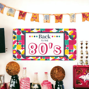Vintage Retro Party Banner