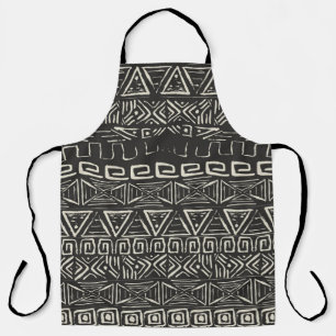 vintage retro pattern. Aztec background. Apron