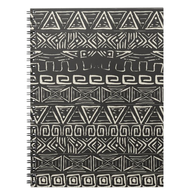 vintage retro pattern. Aztec background.  Notebook (Front)