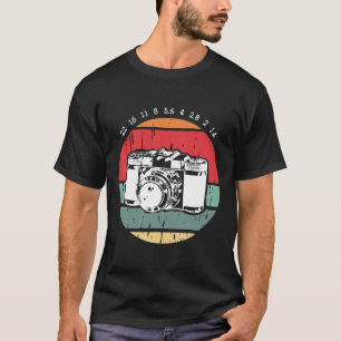 Vintage Retro Photography Photographer Photo Camer T-Shirt