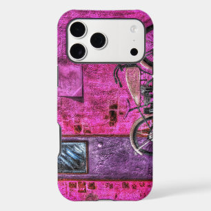 Vintage Retro Pink Motorcycle Alley