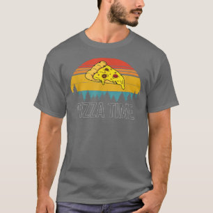 Vintage Retro Pizza Time5809 T-Shirt