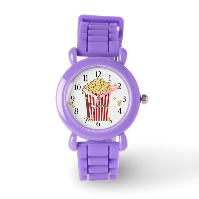 Vintage Retro Popcorn Watch (Front)