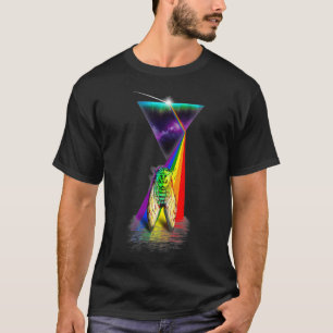 Vintage Retro Prism Cicada T-Shirt