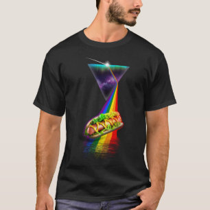 Vintage Retro Prism Hotdog T-Shirt