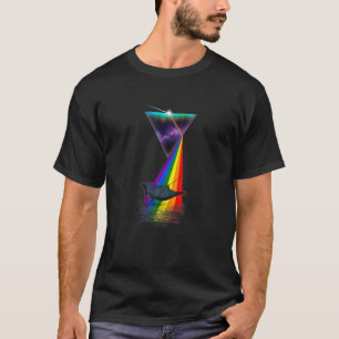 Vintage Retro Prism Manta Ray T-Shirt