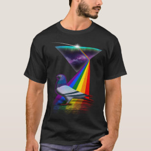 Vintage Retro Prism Pigeon T-Shirt