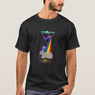 Vintage Retro Prism Rabbit T-Shirt