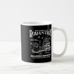 Vintage Retro Proud Member Of The Romantasy Reader Coffee Mug