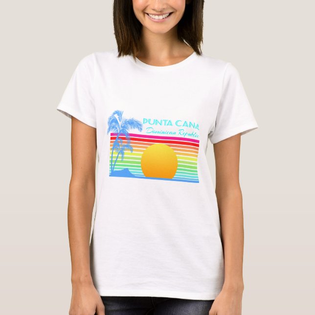 Vintage Retro Punta Cana T-Shirt (Front)