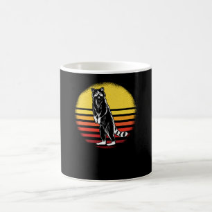 Vintage Retro Raccoon Coffee Mug