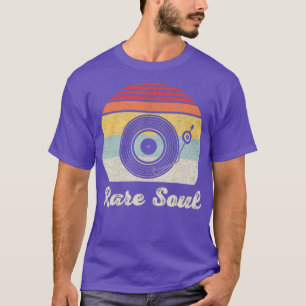 Vintage Retro Rare Soul DJ Turntable Music Old T-Shirt