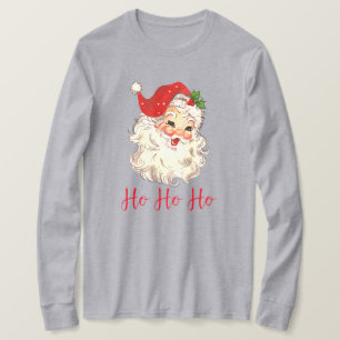 Vintage Retro Red Santa Unisex T-Shirt