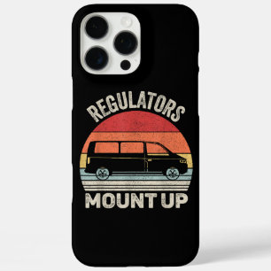 Vintage Retro Regulators Mount Up Funny Mom iPhone 16 Pro Max Case