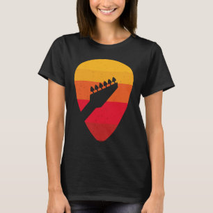 Vintage Retro Rock & Roll Music and Guitar Lover   T-Shirt