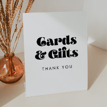 Vintage Retro Script Cards & Gifts