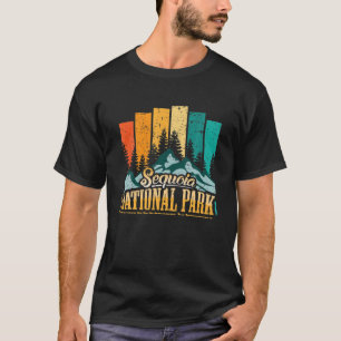 Vintage Retro Sequoia National Park T-Shirt