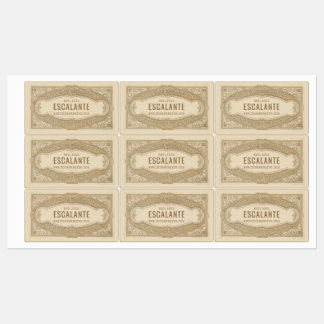 Vintage Retro Sophisticated French Creamy Border